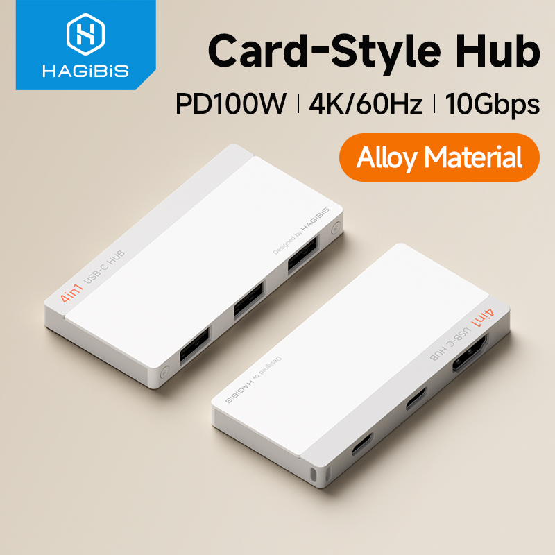 Home Office For Mac - Hagibis Ultra Slim USB C Hub