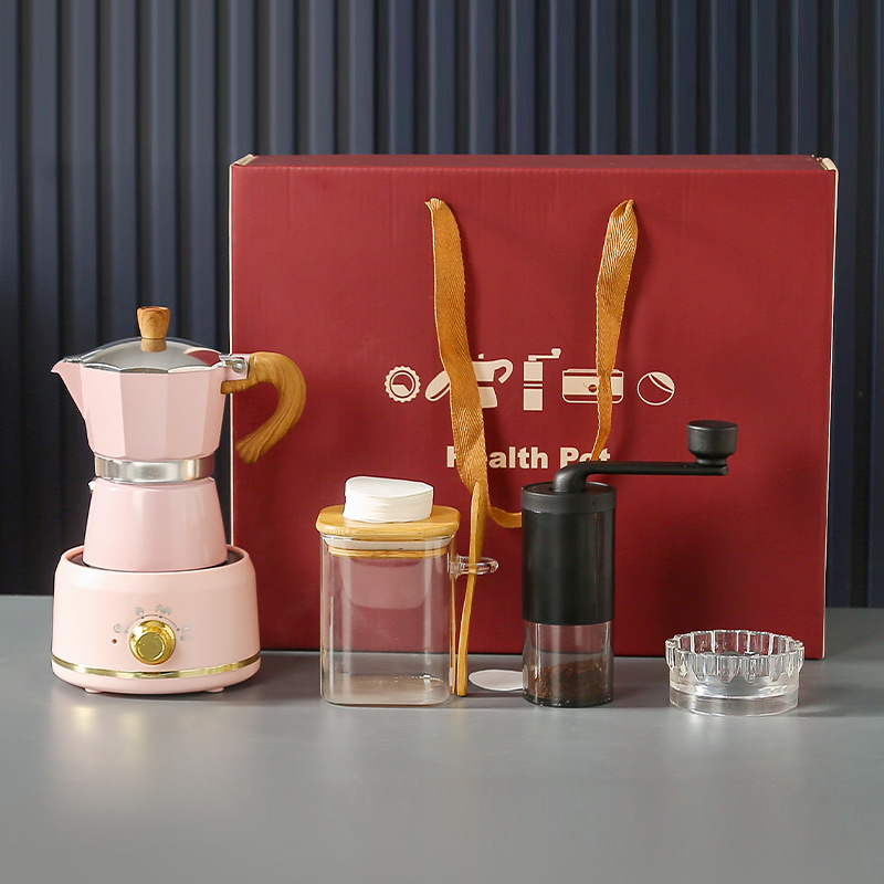 Home Office Moka - Premium Hand Drip Coffee Set Gift
