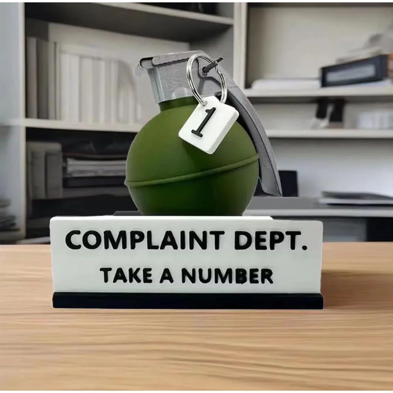 Home Office Logo - Creative design grenade complaint department office