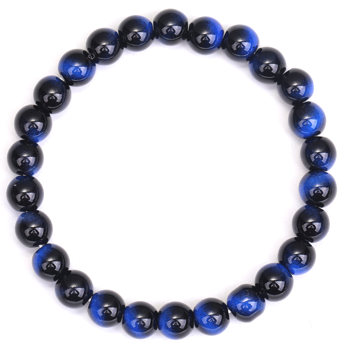 Home Office Logo - 8mm Natural Symbolic Bracelet Jewelry Finished