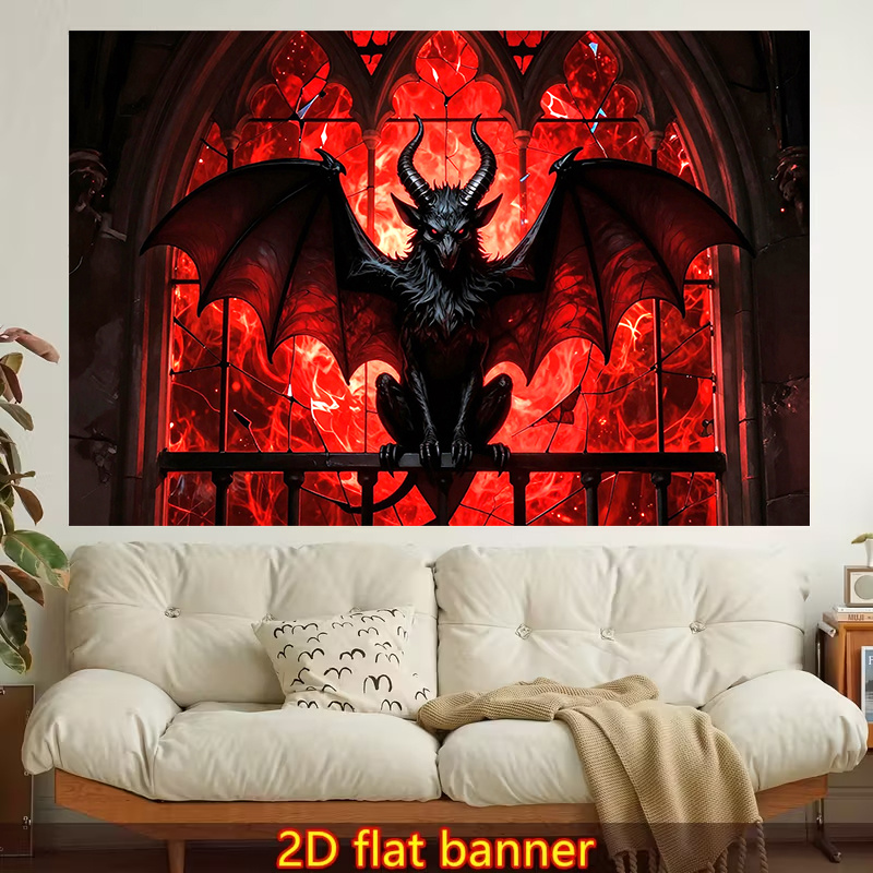 Home Office Architecture - 1pc Stylish 2D Flat Printed Wall