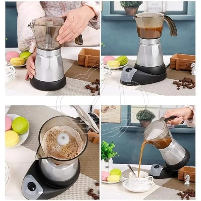 Electric Espresso Moka Pot Det - Home Office Moka recension och pris