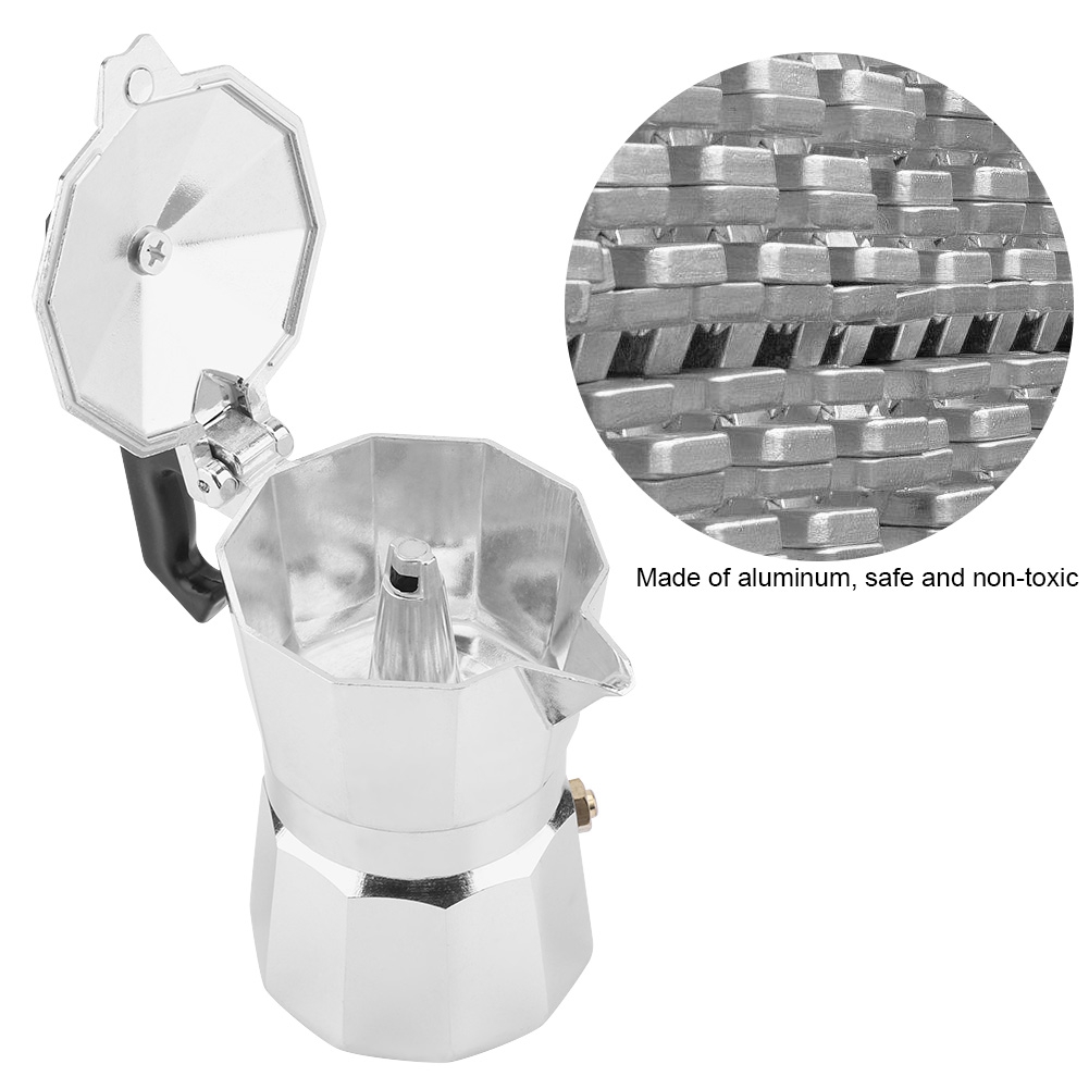 50mL 1 Cup Aluminum Italian Ty - Home Office Moka recension och pris