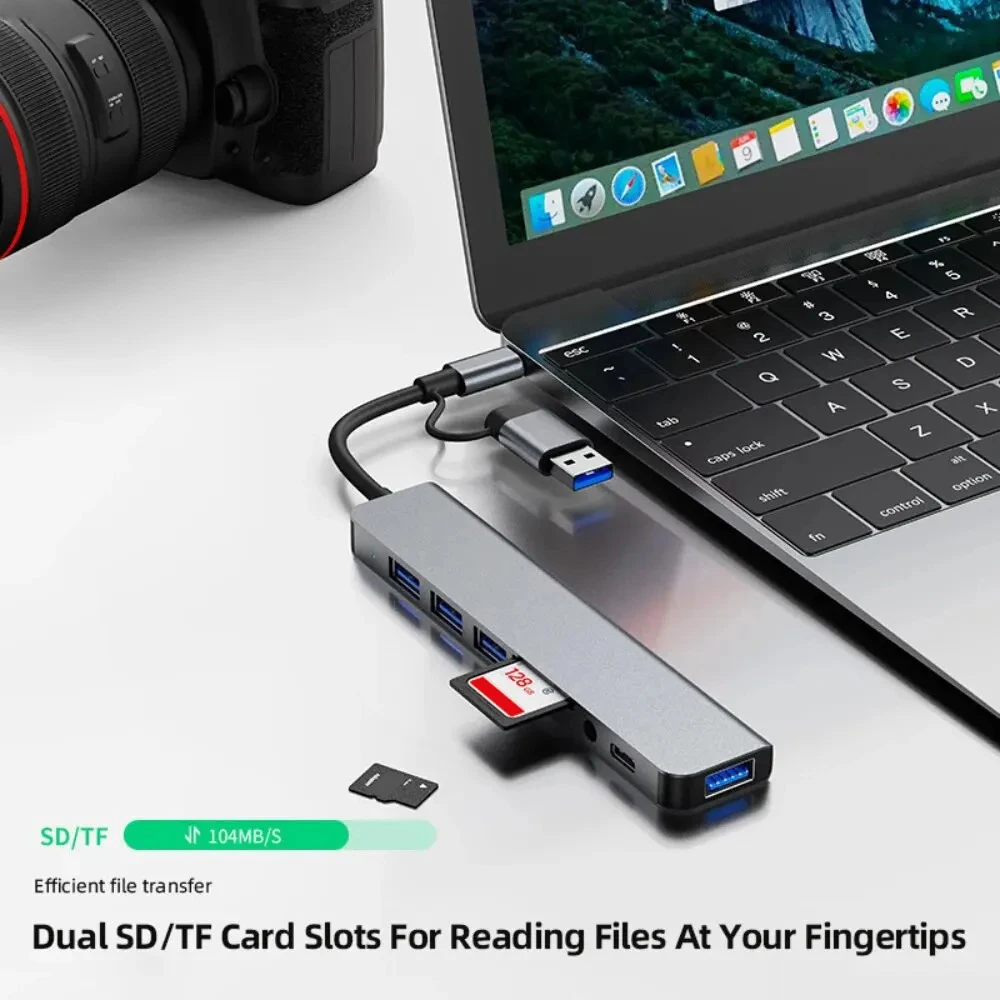 5Gbps USB 3.0 HUB USB C HUB US - Home Office For Mac recension och pris