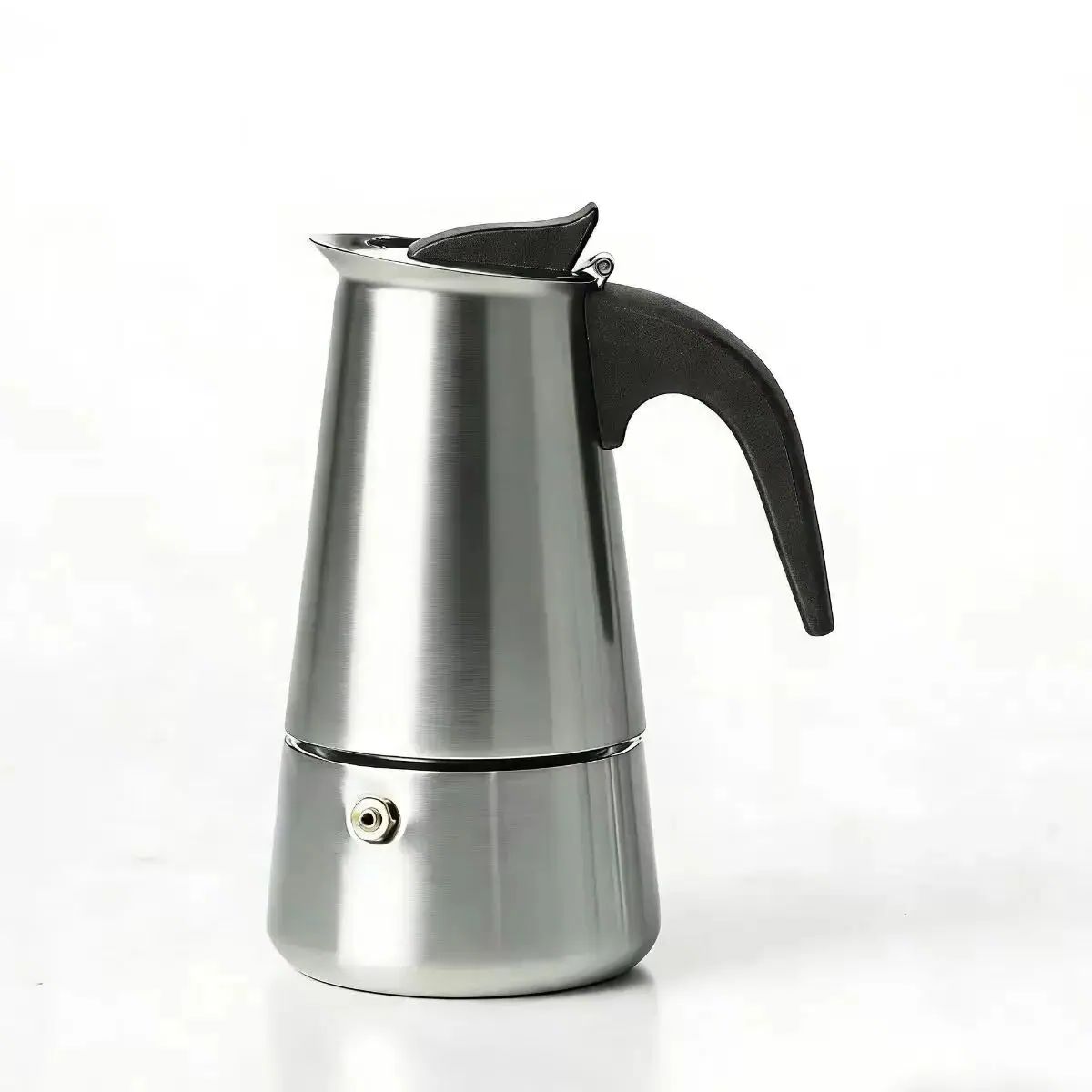 4/6  Stainless Steel Moka Pot, - Home Office Moka recension och pris