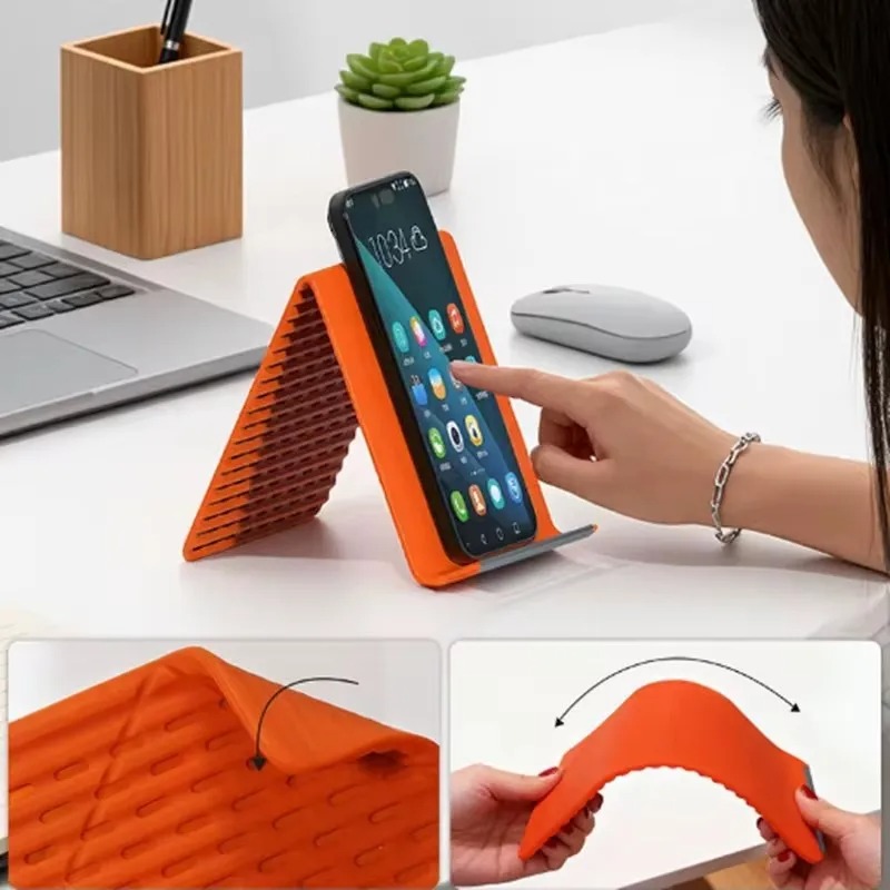Flexible Foldable Silicone Pho - Home Office Setup recension och pris