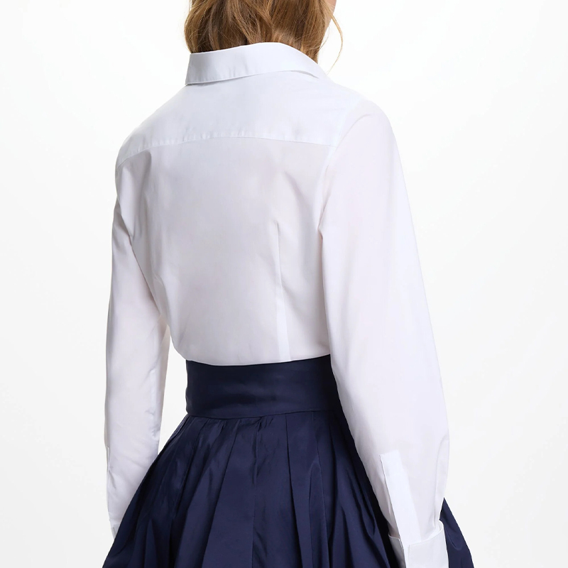 CH Women Elegant White Lapel S - Home Office Logo recension och pris