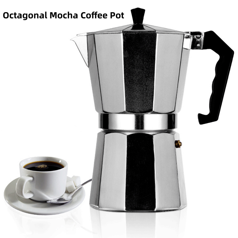 Aluminum Coffee Kettle Latte P - Home Office Moka recension och pris