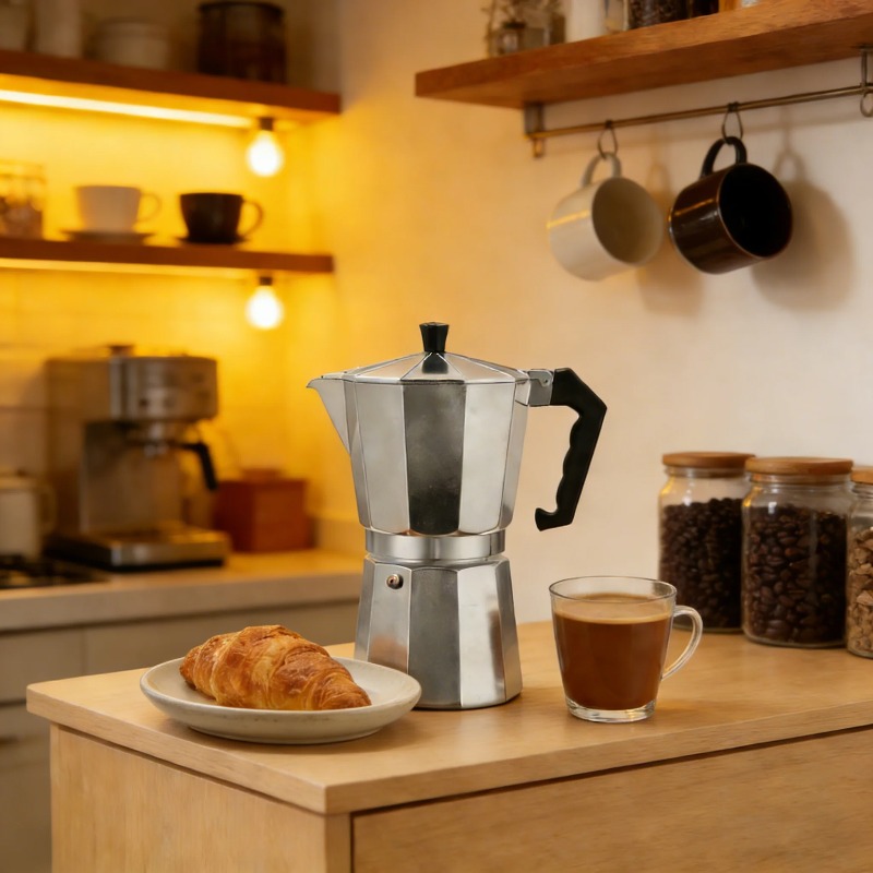 Portable Octagonal Aluminum Mo - Home Office Moka recension och pris