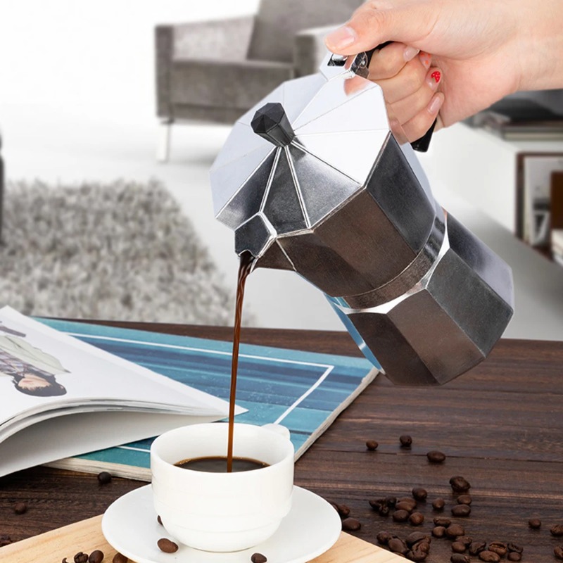 Portable Octagonal Aluminum Mo - Home Office Moka recension och pris