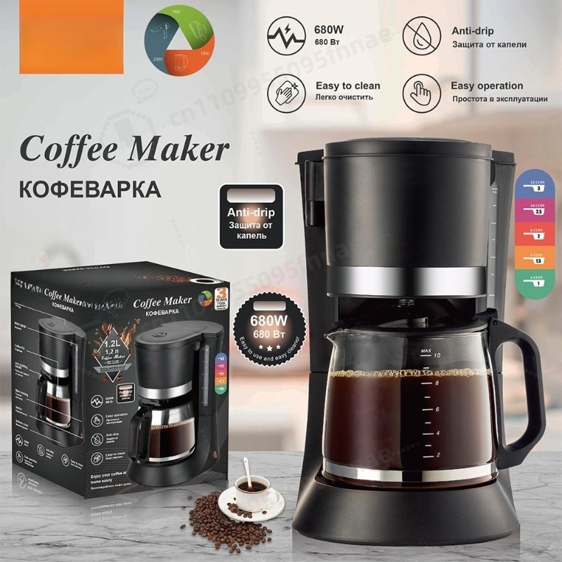 Drip Coffee Maker Small All In - Home Office Moka recension och pris