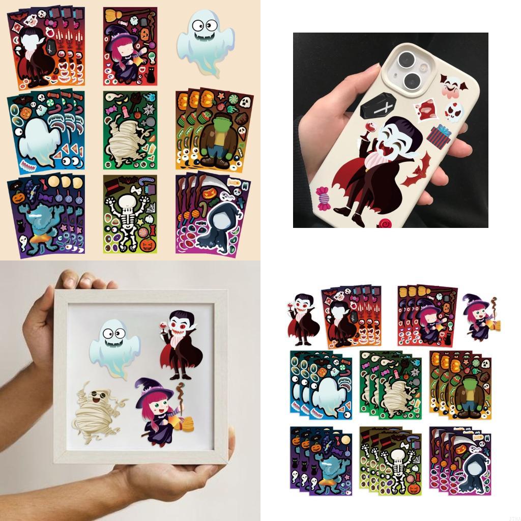 J78A 8 Pack Halloweens Cartoon - Home Office Official recension och pris