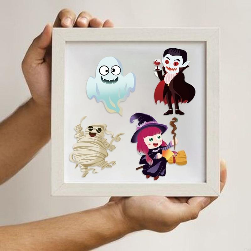 J78A 8 Pack Halloweens Cartoon - Home Office Official recension och pris
