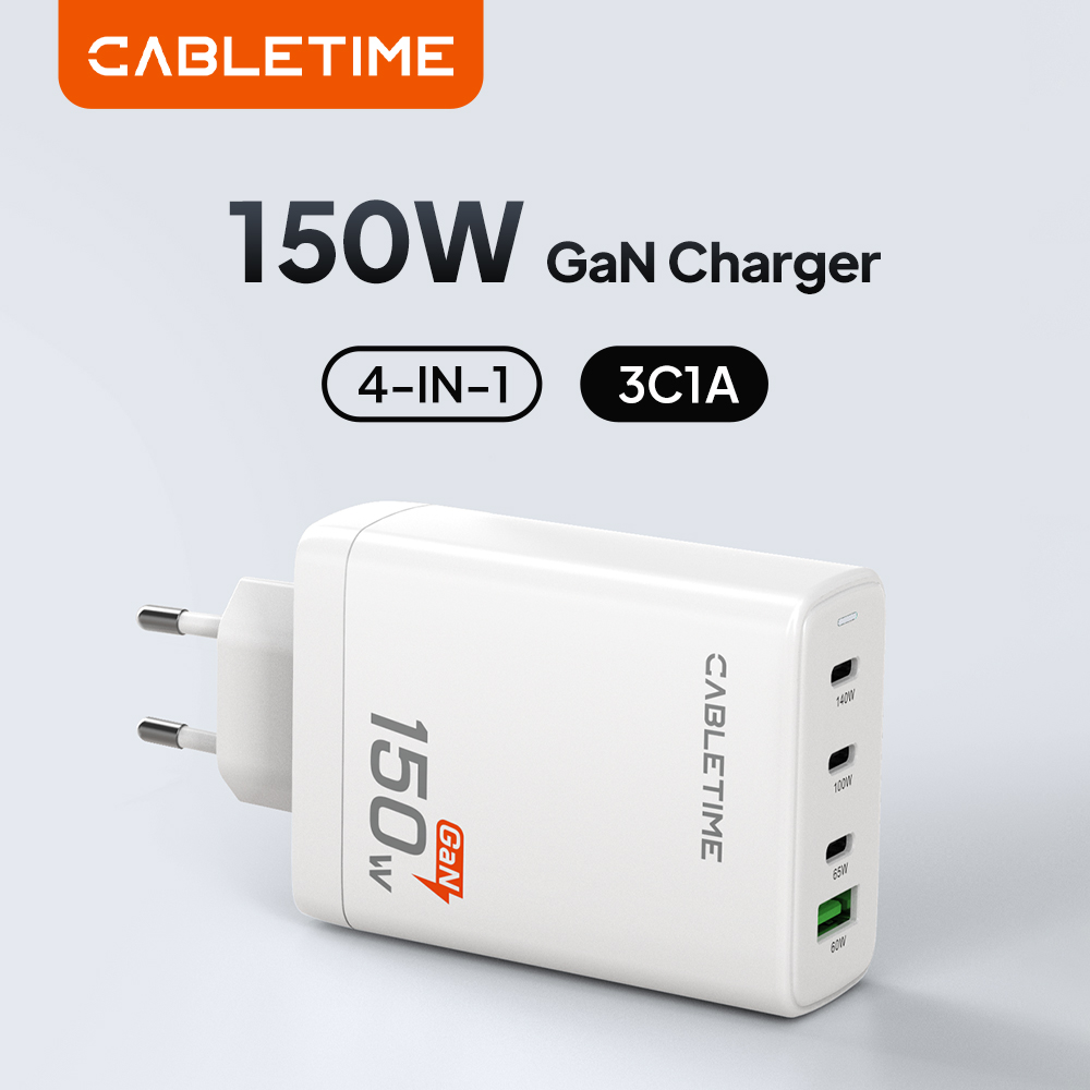 CABLETIME USB C Charger 150W P - Home Office For Mac recension och pris
