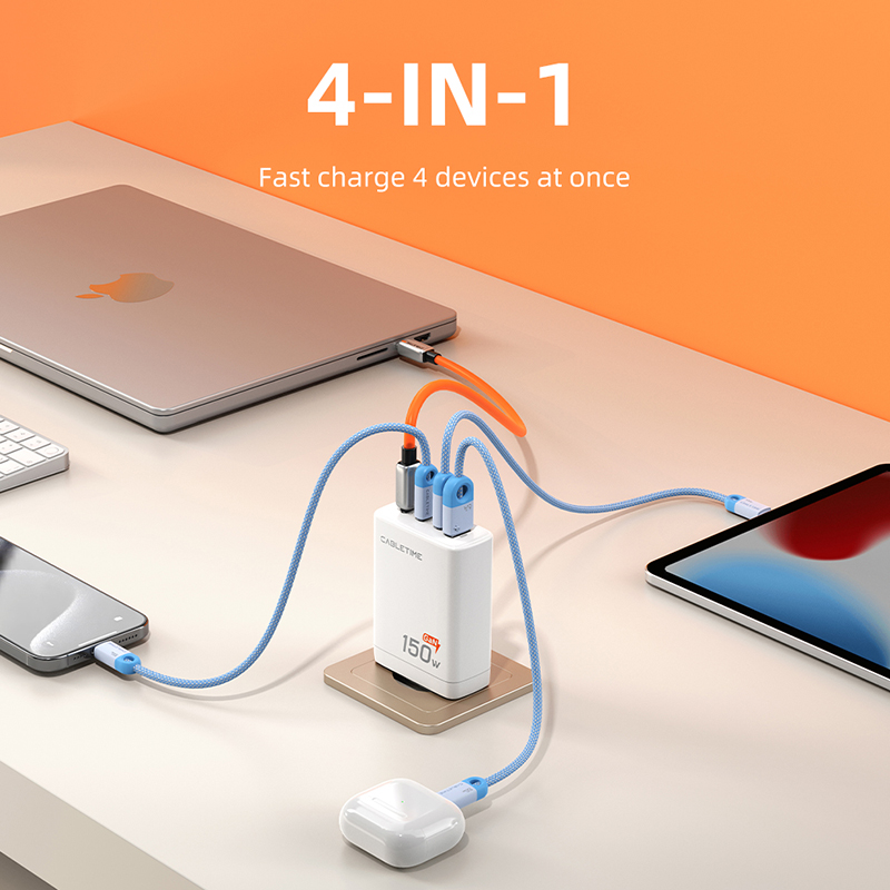 CABLETIME USB C Charger 150W P - Home Office For Mac recension och pris