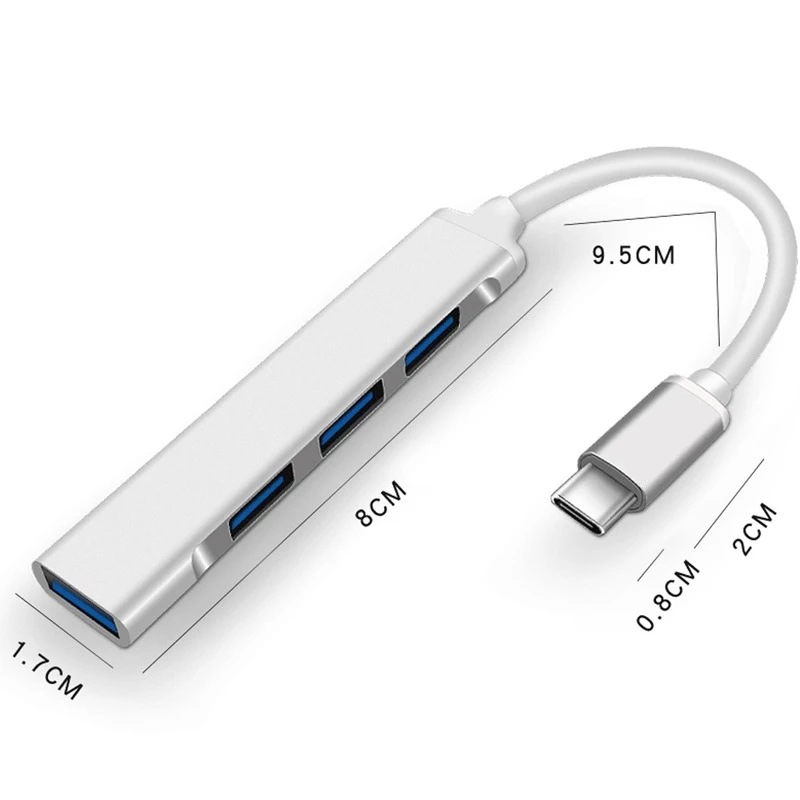 4-In-1 Type-C Extender Hub 4 P - Home Office For Mac recension och pris