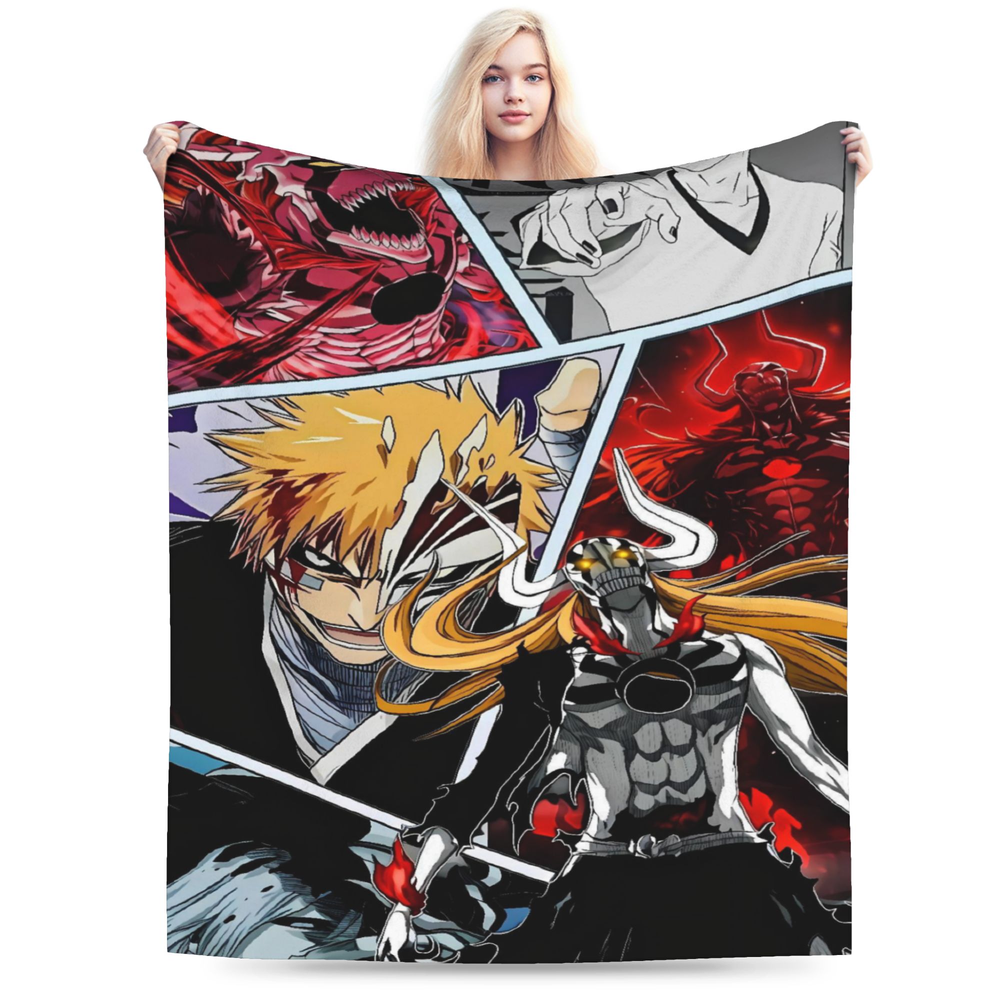 Ichigo Zanpakuto Slash Flannel - Home Office Bleaching recension och pris
