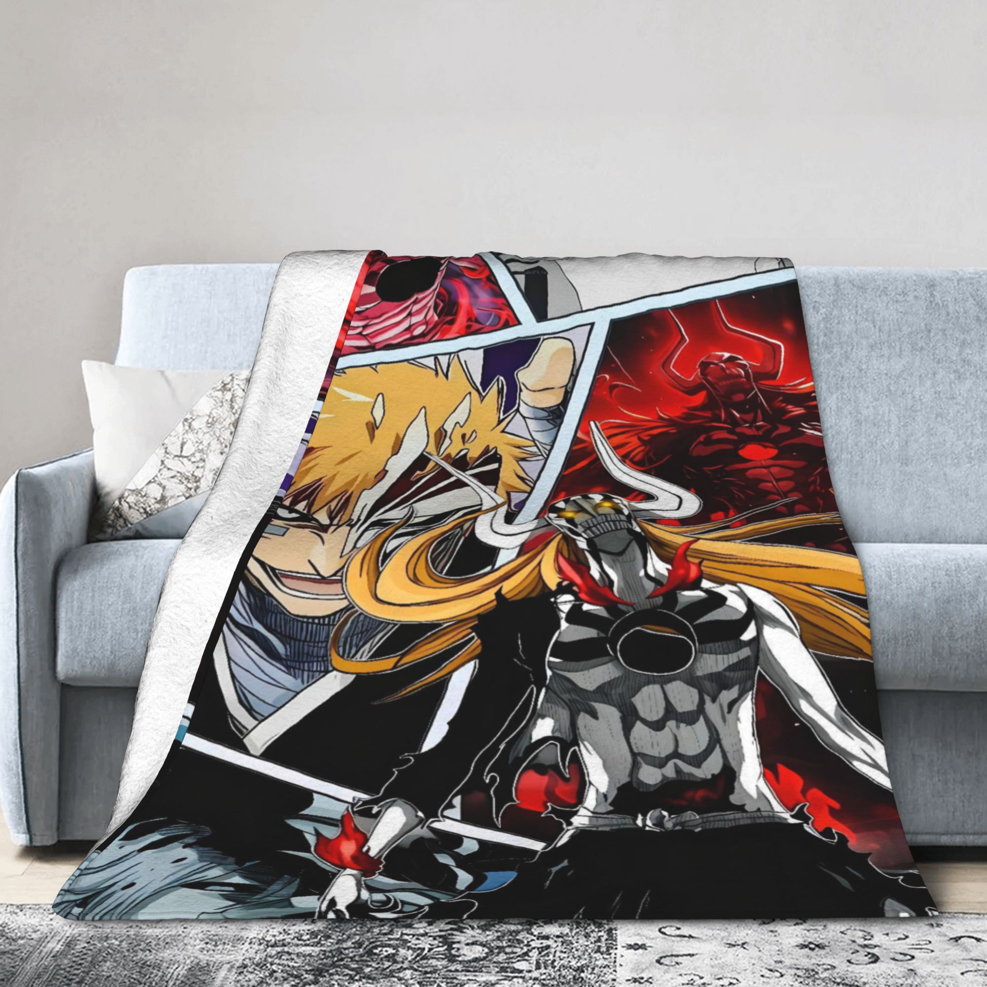 Ichigo Zanpakuto Slash Flannel - Home Office Bleaching recension och pris