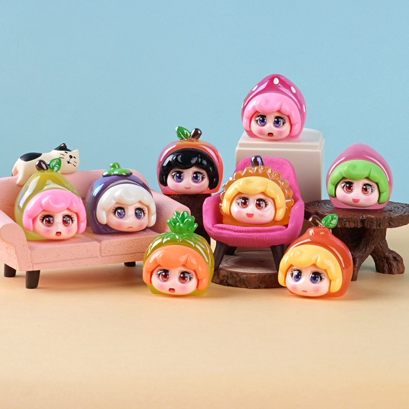 Cute Fruit Blind Box Beads Hom - Home Office Setup recension och pris