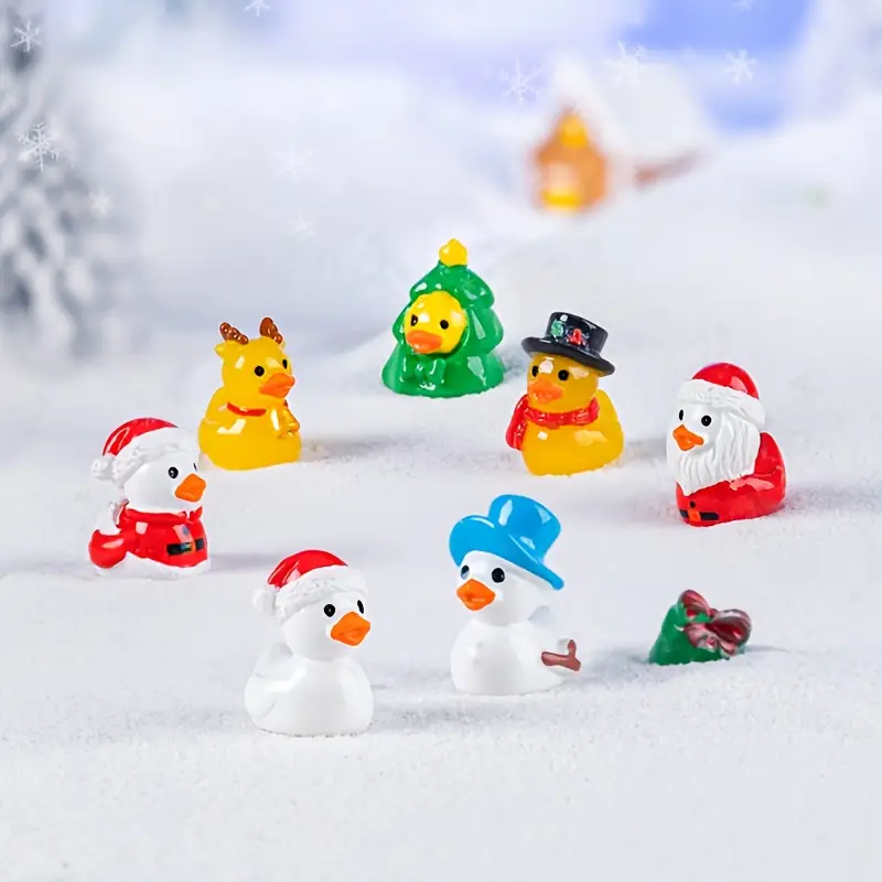 4/8pcs Cute Mini Resin Christm - Home Office Freelancer recension och pris
