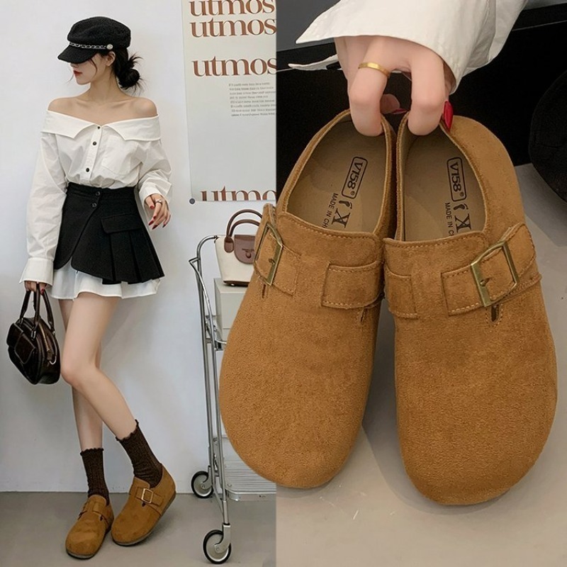 Women Suede Closed Back Birken - Home Office Size recension och pris