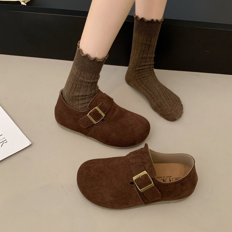Women Suede Closed Back Birken - Home Office Size recension och pris