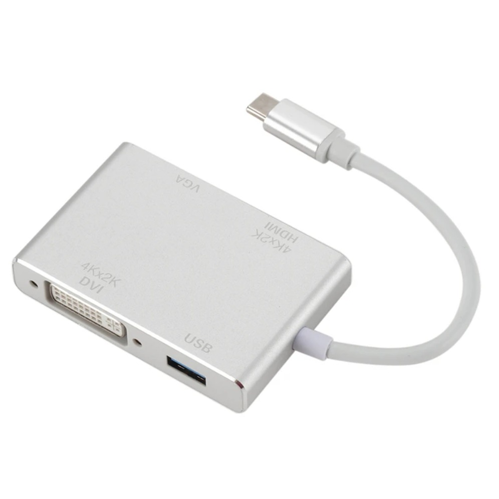 4K Type C to HDMI VGA USB DVI  - Home Office For Mac recension och pris