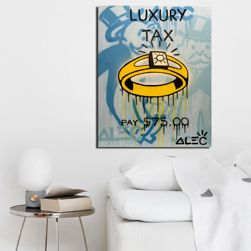 Alec Monopoly Luxury Tax Wall  - Home Office Tax recension och pris